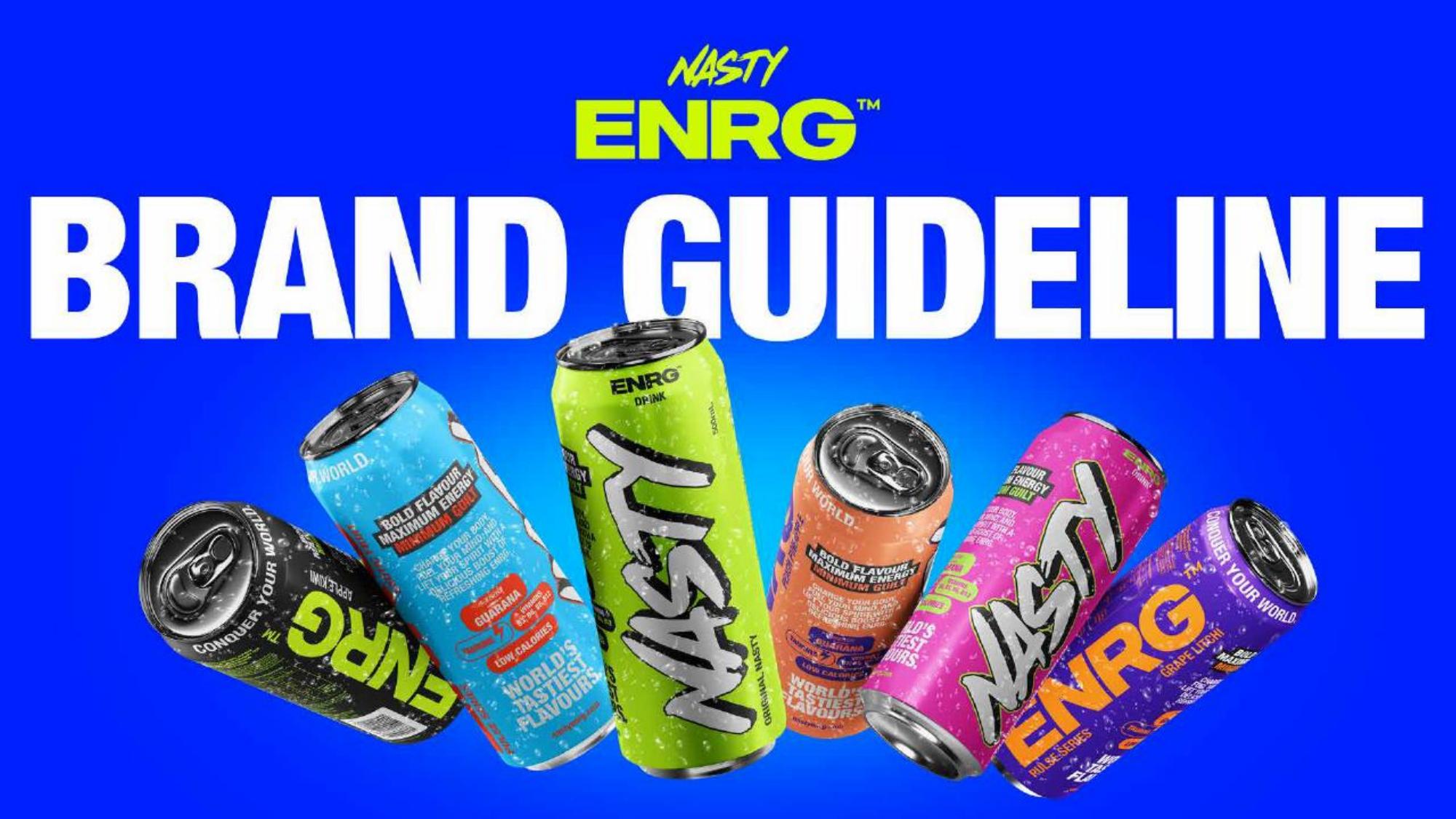 NASTY ENRG Pulse Series — six flavours